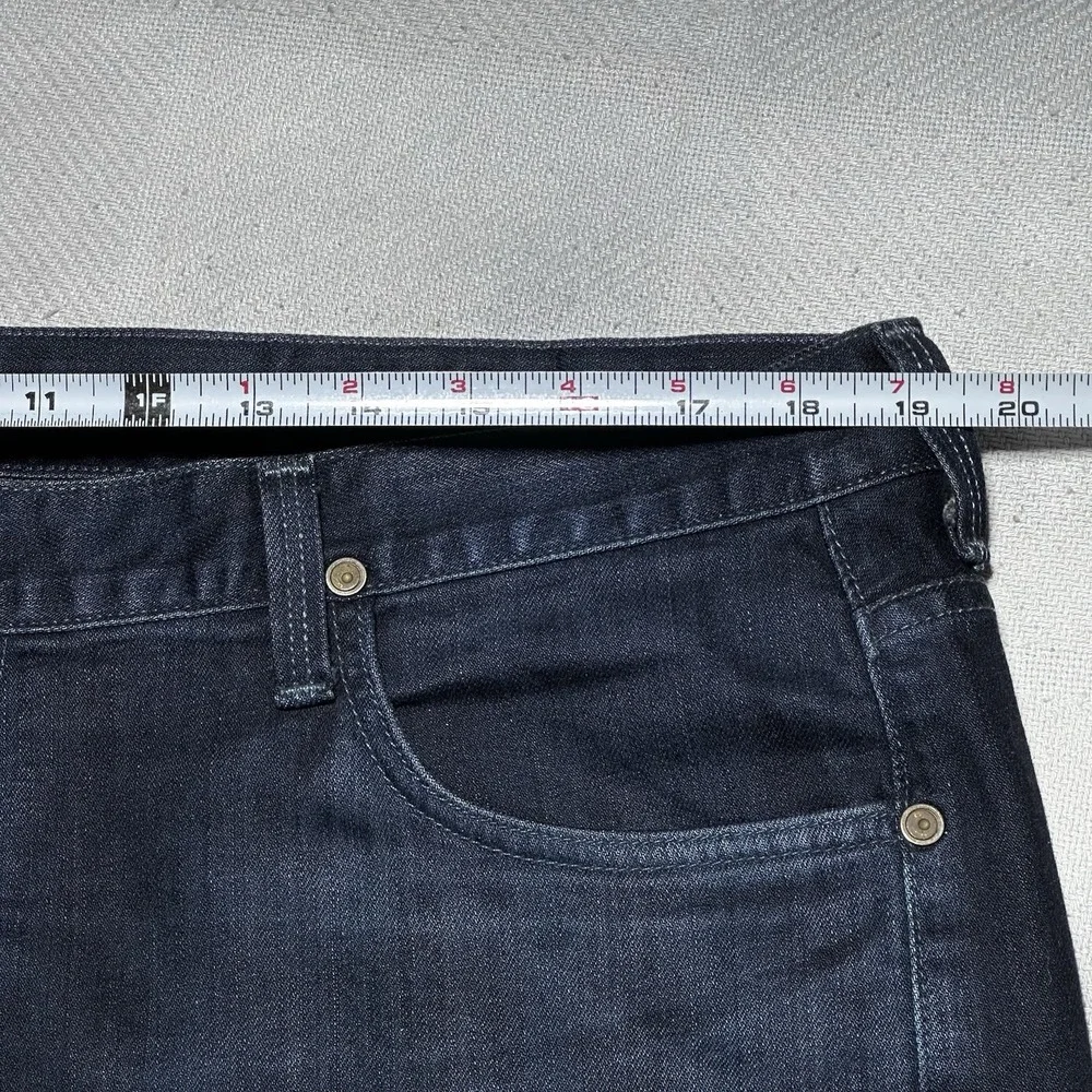 Citizens of Humanity Sid Straight Jeans 38x32 Dark Wash Denim‎ USA Made 5 Pocket